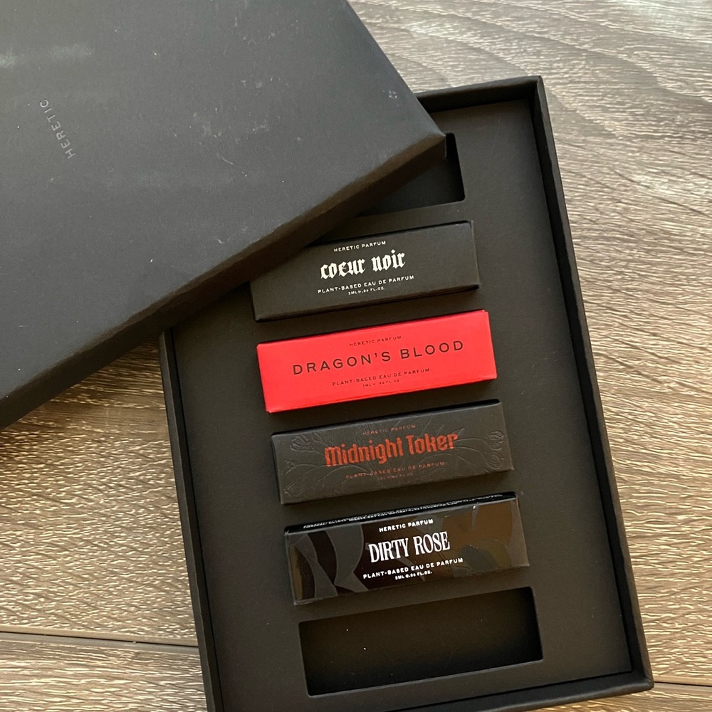 NIB Heretic parfum discovery set  - 4 alluring fragrances